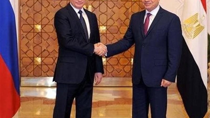 بوتين والرئيس السيسي