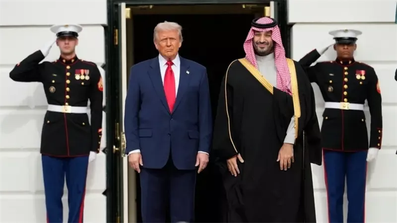 ترامب ومحمد بن سلمان