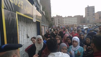 قبل غلق اللجان.. إقبال كثيف من قبل مواطني المرج والرحاب والمقطم للإدلاء بأصواتهم