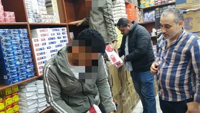  ضبط 11 ألف و750 ألف عبوة سجائر مهربة وغير مصرح بتداولها بالأسواق بالمنوفية 