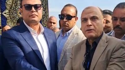 وزير الإسكان ومحافظ كفر الشيخ يفتتحان محطة مياه دقميرة بقدرة 120 لتر/الثانية