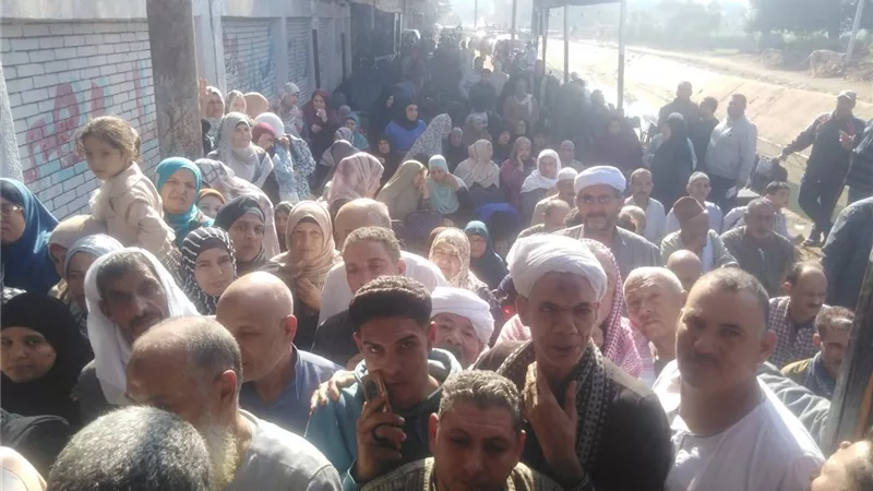 زحام بالالاف أمام لجان انتخابات مجلس النواب.. ودعوات بفتح لجان إضافية بالمنوفية 