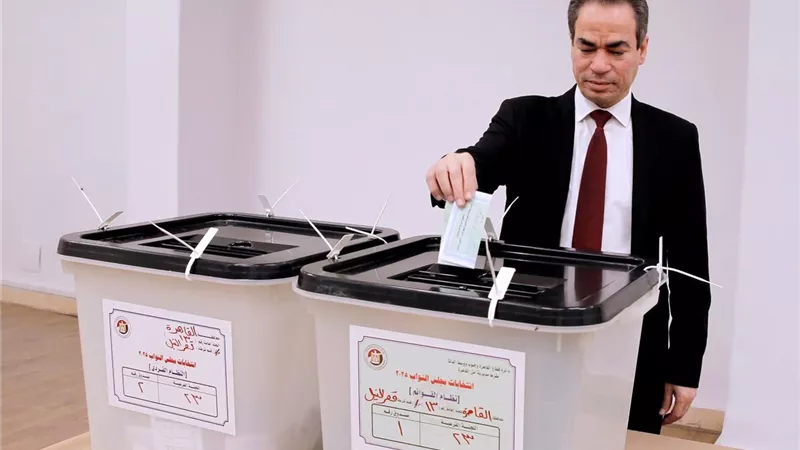 المسلماني يدلي بصوته في الانتخابات البرلمانية 2025 