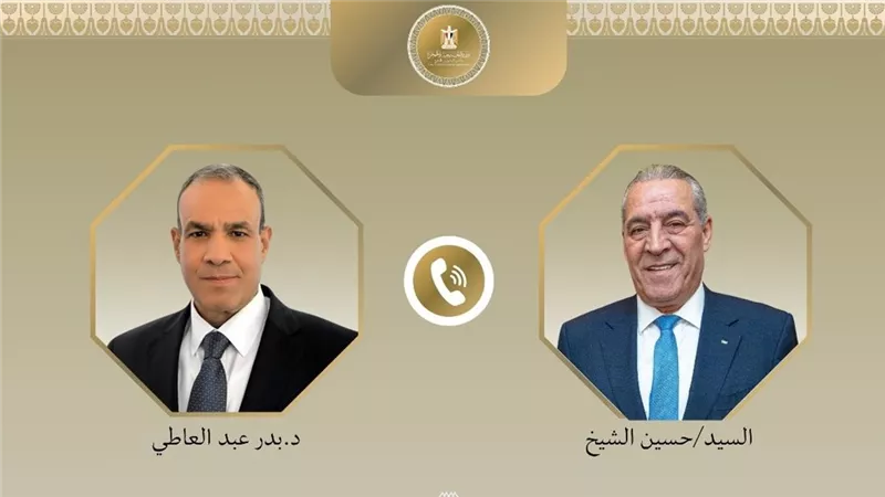 وزير الخارجية يبحث مع نائب الرئيس الفلسطيني مستجدات الأوضاع