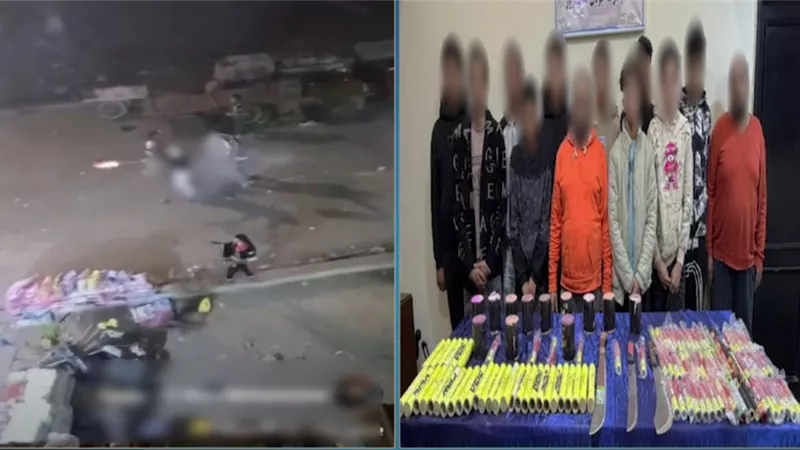 حبس 11 متهمًا بتهمة التشاجر وإطلاق ألعاب نارية بالشارع في بولاق الدكرور