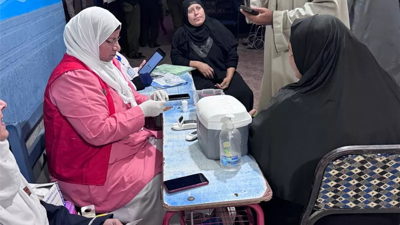 فرق طبية مكثفة لتقديم خدمات المبادرات الرئاسية للناخبين في المنوفية
