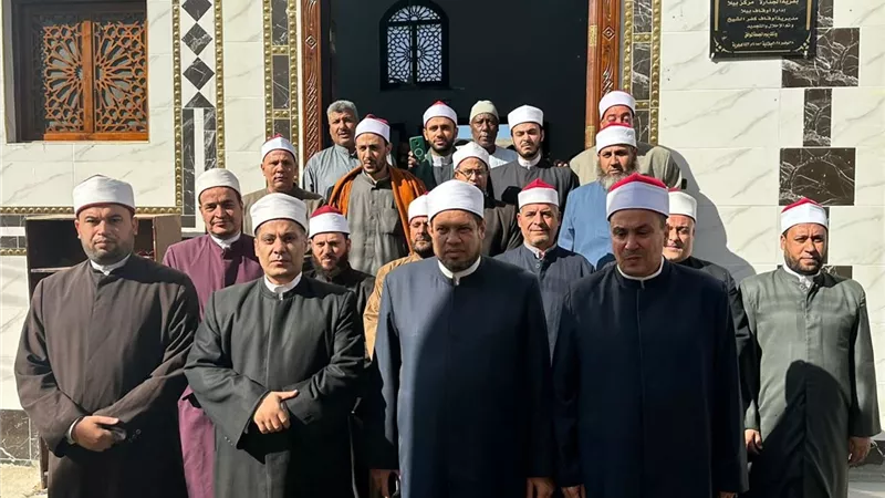 أوقاف كفر الشيخ تفتتح مسجد الرحمن بمركز بيلا