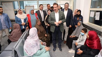 محافظ المنوفية يتفقد وحدة طب الأسرة بمبادرة 