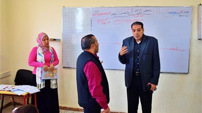 مدير تعليم جنوب سيناء يتفقد مدرستي «الزهراء» و«30 يونيو» في جولة ميدانية مفاجئة