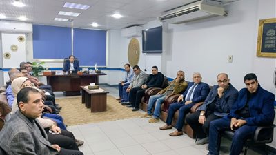 مياه المنوفية تعقد اجتماع اللجنة العليا لسلامة المياه والصرف الصحي