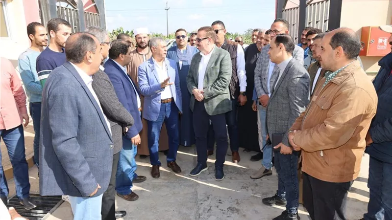 محافظ المنوفية يطلق التشغيل التجريبي لمشروع الصرف الصحي بمنشأة السادات باستثمارات 80 مليون جنيه