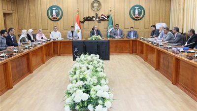 نائب محافظ المنوفية يناقش معدلات تنفيذ مشروعات الخطة الاستثمارية للعام المالي الجديد 