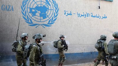قوات الاحتلال  الإسرائيلي تخلي مقر الأونروا بالقدس من جميع موظفيه
