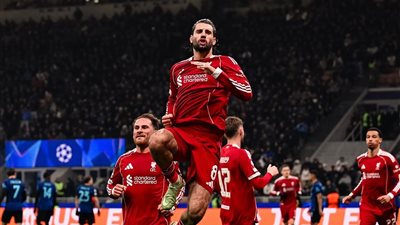 سوبوسلاي يقود ليفربول لفوز هام أمام الإنتر في دوري الأبطال 