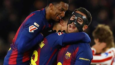 بريمونتادا.. كوندي يقود برشلونة للفوز بثنائية مقابل هدف أمام فرانكفورت 