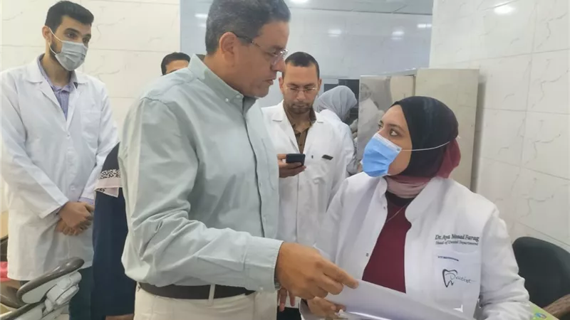  إحالة مدير وطبيب الطوارئ بمستشفى بركة السبع للتحقيق.. تفاصيل 