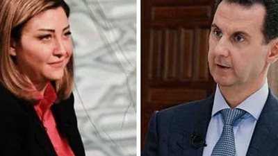 شاهد فيديو جديد مسرب بين لونا الشبل وبشار الأسد بعد السيطرة على حلب