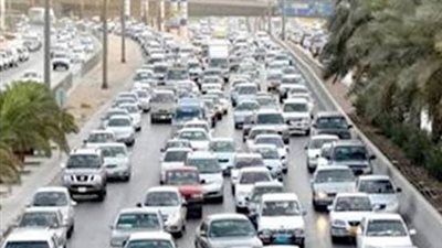 كثافات مرورية متوسطة بشوارع القاهرة والجيزة صباح اليوم.. وتباطؤ أعلى الطريق الدائري ومحور 26 يوليو