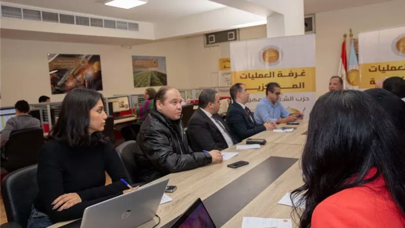 غرفة عمليات الشعب الجمهوري تتابع لحظيًا لضمان نزاهة انتخابات مجلس النواب