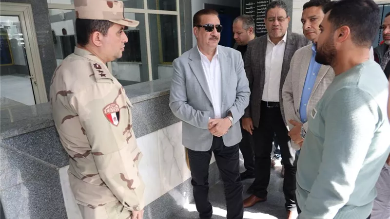 محافظ المنوفية يتفقد أعمال التجهيزات النهائية بوحدة طب الأسرة برملة الإنجب