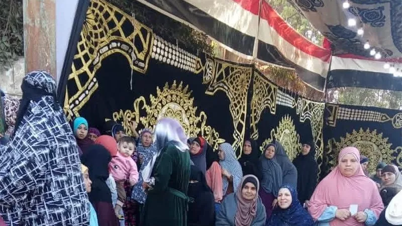 انتخابات مجلس النواب.. حضور مميز للمرأة في لجنة منشأة أبي العباس بالعياط