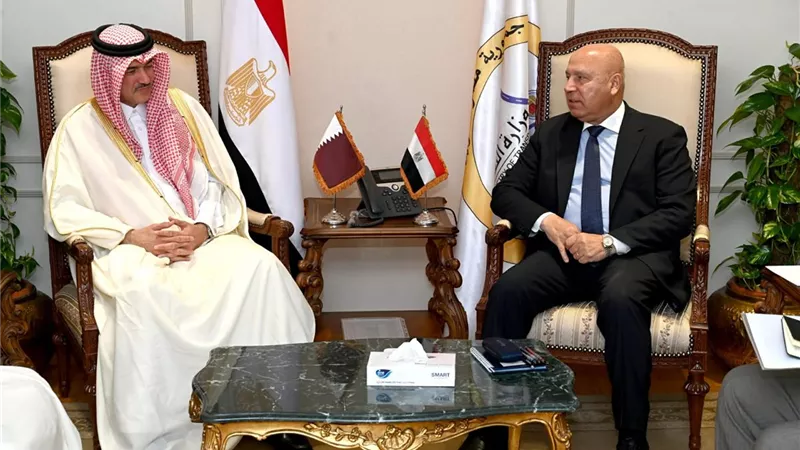 كامل الوزير يبحث مع وزير التجارة الخارجية القطري تدشين مشروعات تكاملية مصرية قطرية