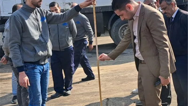 ضبط محطة وقود غير مرخصة داخل مصنع بمدينة السادات
