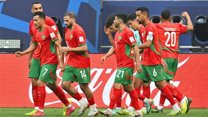أيوب الكعبي يقود هجوم منتخب المغرب أمام زامبيا في أمم أفريقيا 