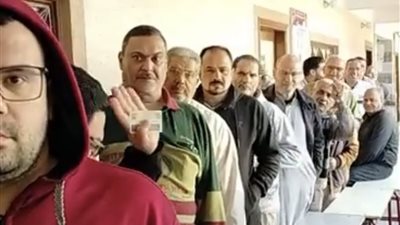 توافد الناخبين في جولة إعادة انتخابات مجلس النواب في الدائرة السادسة بالدقهلية
