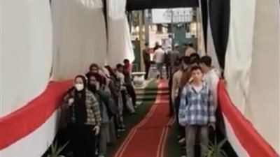 توافد المواطنين على اللجان الانتخابية بالمنوفية للمشاركة فى الانتخابات البرلمانية 