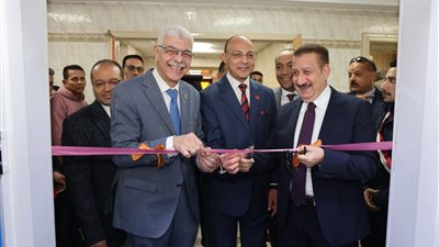 محافظ المنوفية ورئيس الجامعة يفتتحان عدد من المنشآت الطبية الجديدة بمستشفى الطوارئ 