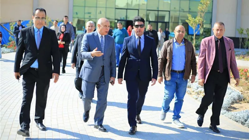 لتعزيز الشراكة.. نائب محافظ سوهاج فى زيارة مهمة لـ جامعة ميريت