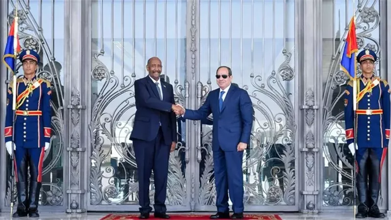 البرهان والرئيس السيسي