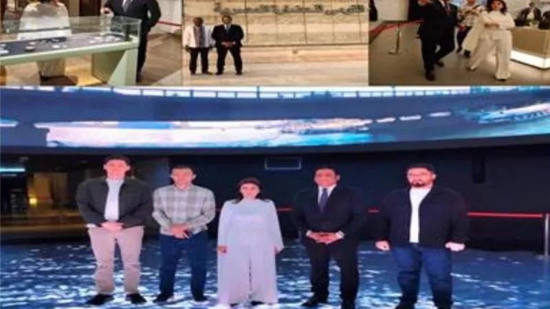 لتعزيز الأواصر الثقافية.. متحف الحضارة يستقبل وفود من أوزبكستان ومنظمة اليونسكو 