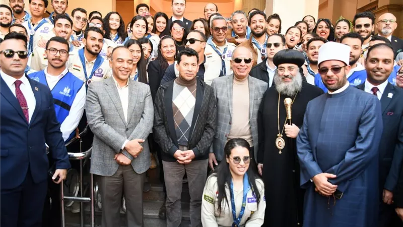 وزير الرياضة ومحافظ المنيا يفتتحان ملتقى التوظيف الخامس بأبوقرقاص