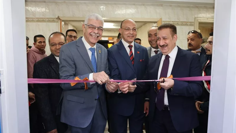 محافظ المنوفية ورئيس الجامعة يفتتحان عدد من المنشآت الطبية الجديدة بمستشفى الطوارئ 
