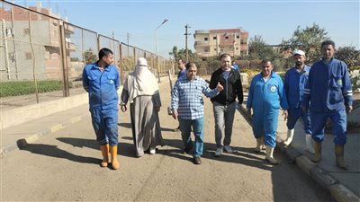 رئيس مياه المنوفية يتفقد محطات فرع أشمون ( صور ) 