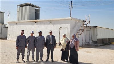 لجنة من الزراعة والطب البيطري لمعاينة ترخيص مزرعة دواجن بالإسماعيلية 