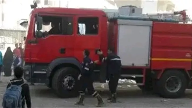 حريق بمصنع في السادات يصيب 3 عمال بحالات اختناق.. والحماية المدنية تسيطر 