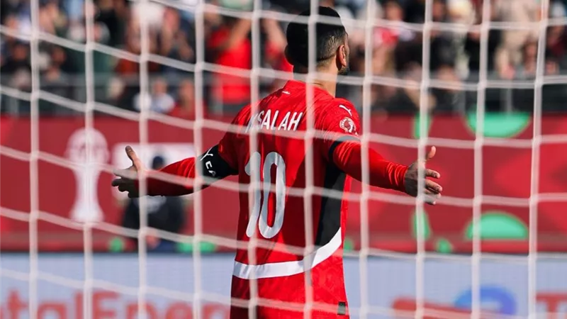 تقييم محمد صلاح في مباراة مصر وجنوب إفريقيا بكأس أمم إفريقيا