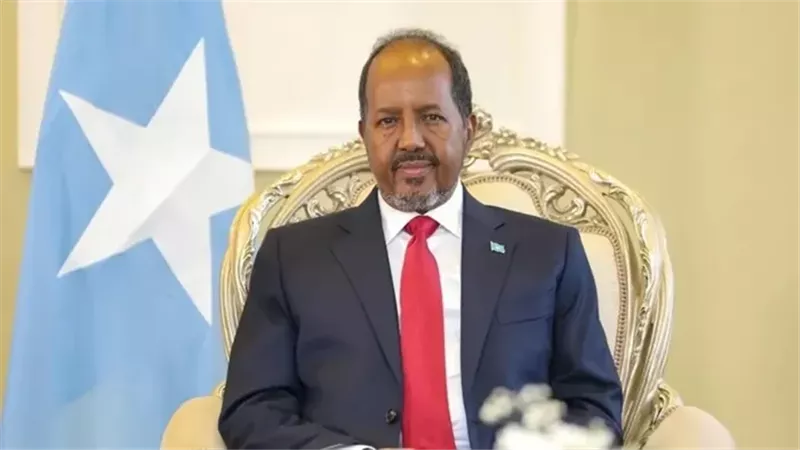 الرئيس الصومالي حسن