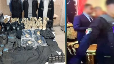 القبض على أفراد أمن يرتدون الملابس الأميرية بكفر الشيخ 