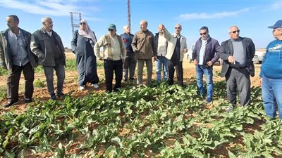 وكيل وزارة الزراعة بالإسماعيلية يتفقد زراعات 