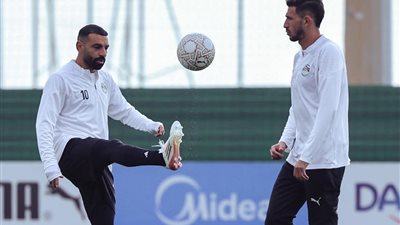 منتخب مصر يختتم تدريباته استعدادًا لمواجهة بنين.. وتأهيل مهند وفيصل