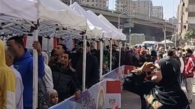 إقبال تاريخي فى بولاق.. الناس كلها نازلين ينتخبوا فى جولة الإعادة