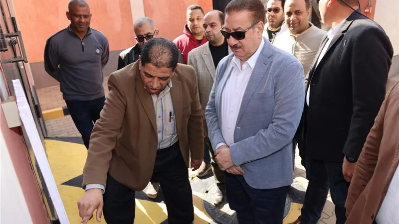 محافظ المنوفية يطلق شارة بدء التشغيل التجريبي لمشروع صرف صحي بتلا