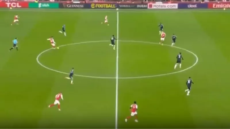 التعادل السلبي يحسم الشوط الأول بين أرسنال وأستون فيلا في الدوري الإنجليزي