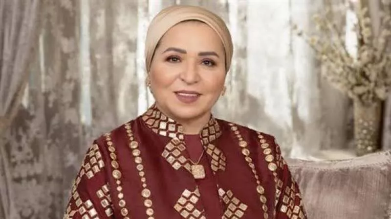 انتصار السيسي تهنئ الشعب المصرى بالعام الميلادي الجديد