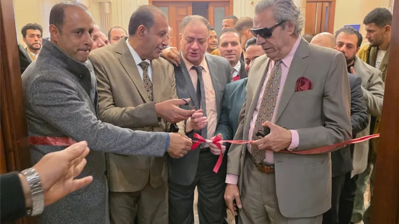 افتتاح معرض الكتاب القانوني بنادي الجمهورية بشبين الكوم
