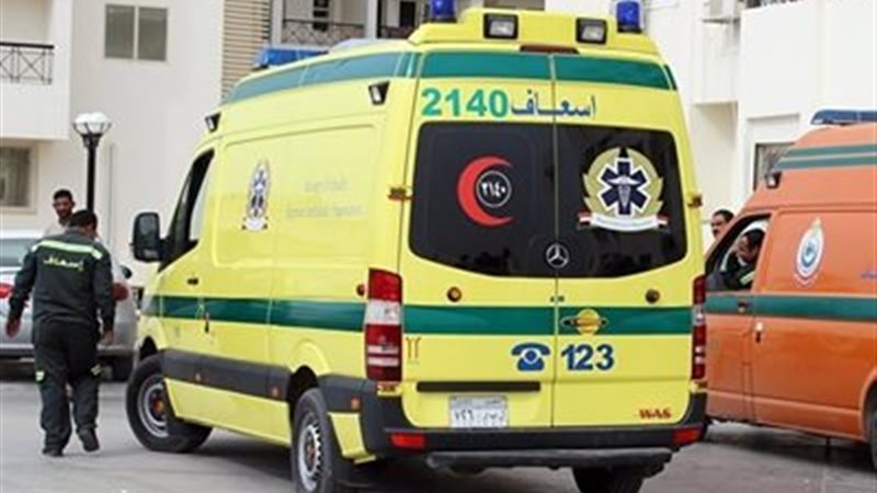 حادث انقلاب ميكروباص